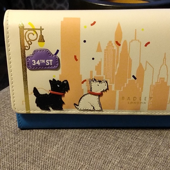 NWT Radley London Macy's Day Parade Long Flip Wallet - Picture 3 of 14